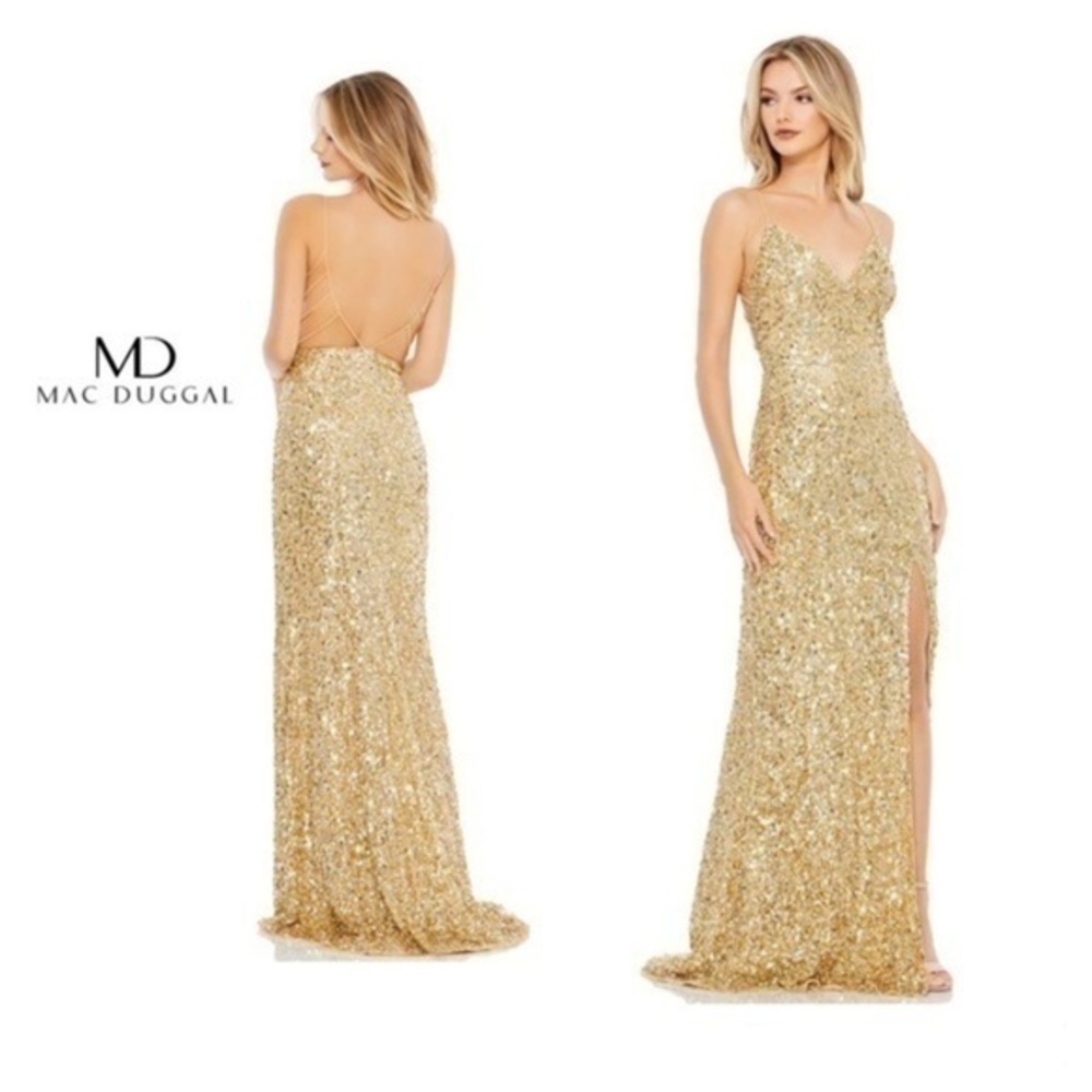 Mac Duggal Women's Slip Gown